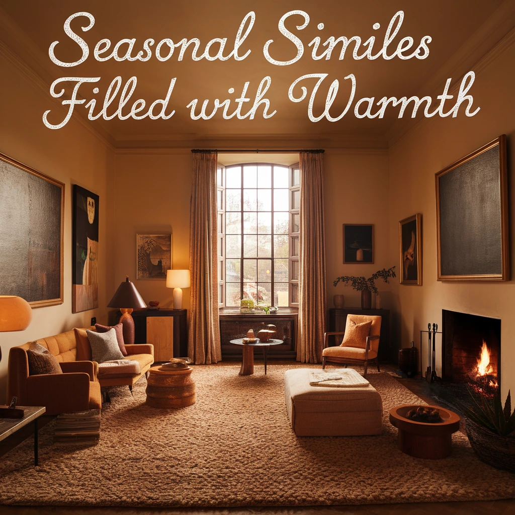 Seasonal Similes Filled with Warmth
