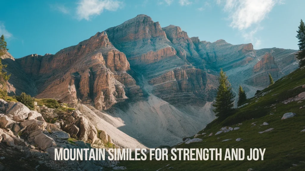 Mountain Similes for Strength and Joy