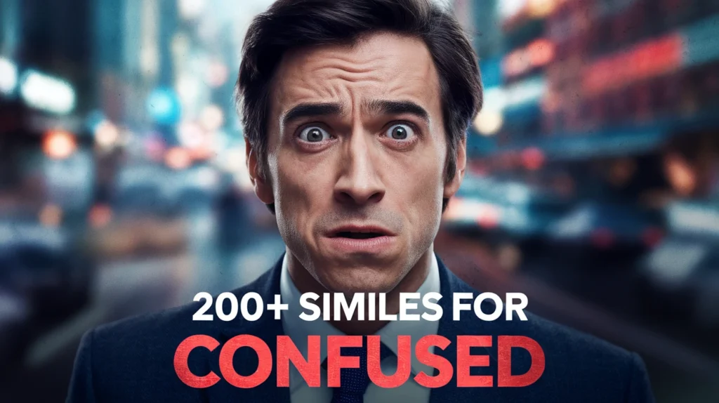 200+ Similes for Confused