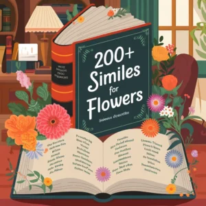 200+ Similes for Flowers