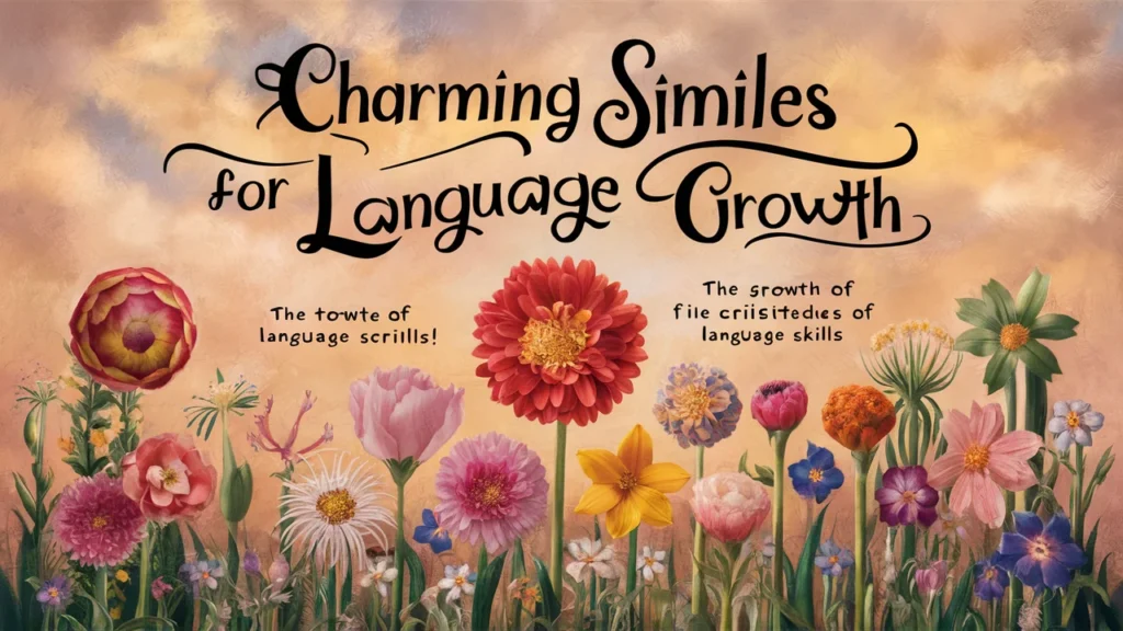 Charming Similes for Language Growth