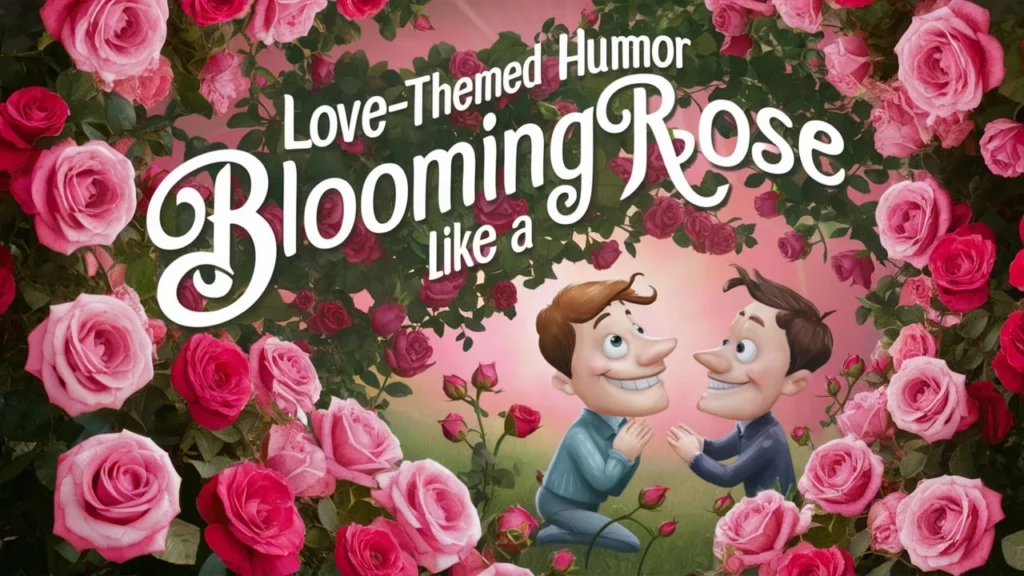 Love-Themed Humor Blooming like a rose