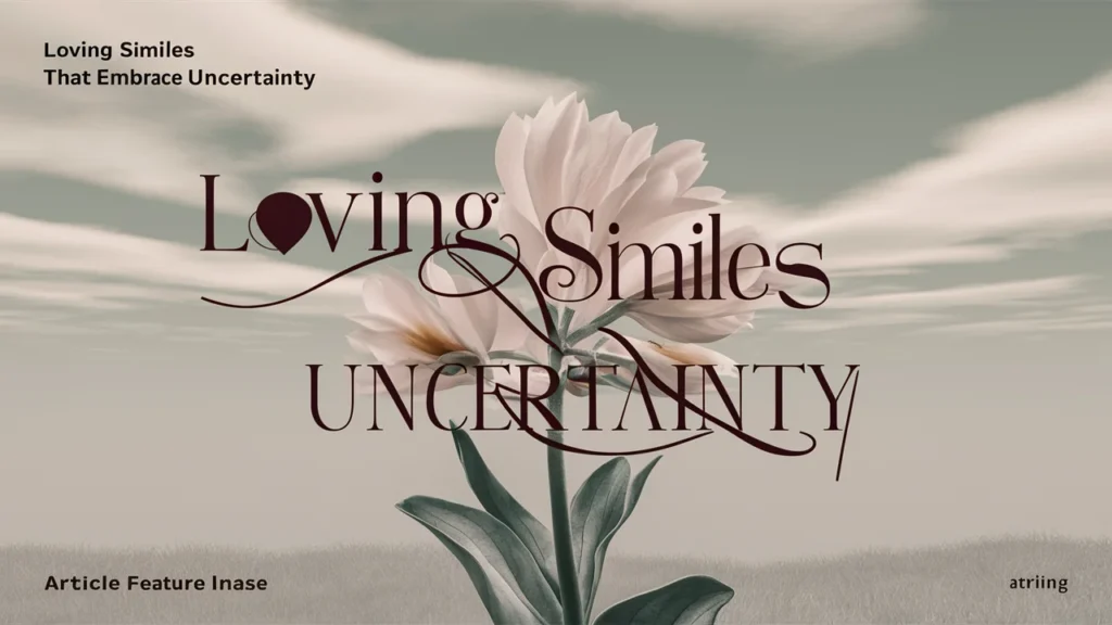 Loving similes that embrace uncertainty