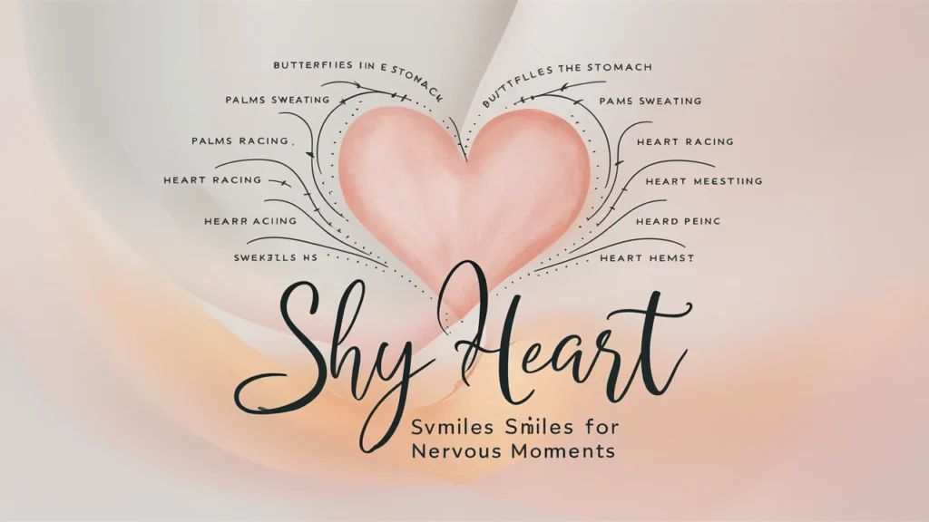 Shy Heart Similes for Nervous Moments