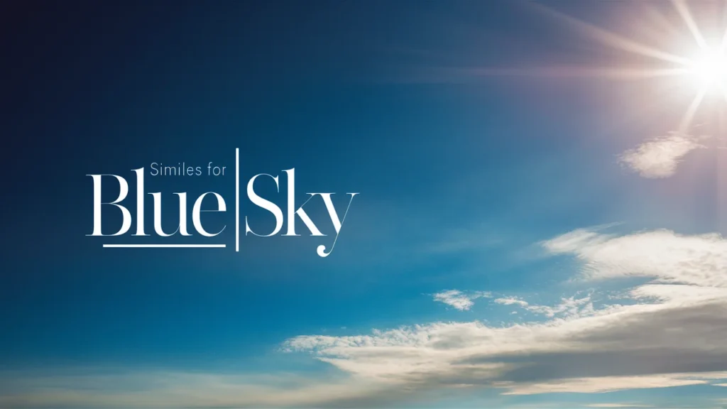 Similes for Blue Sky