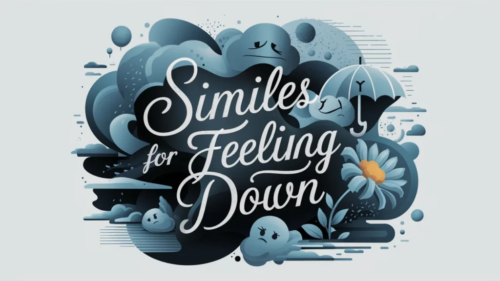 Similes for Feeling Down
