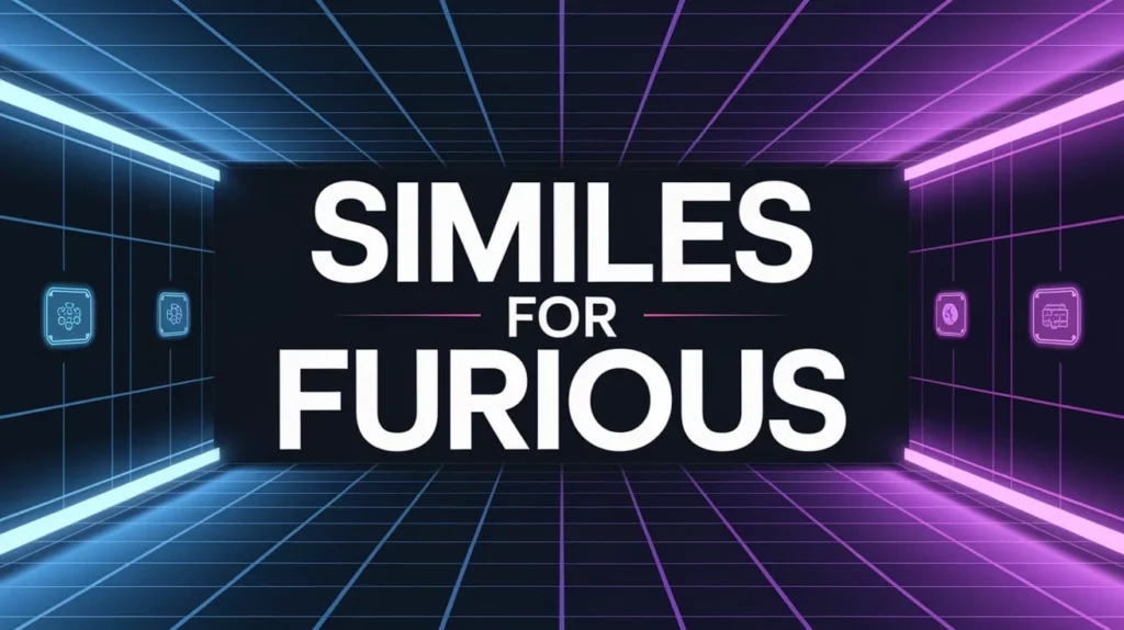 Similes for Furious