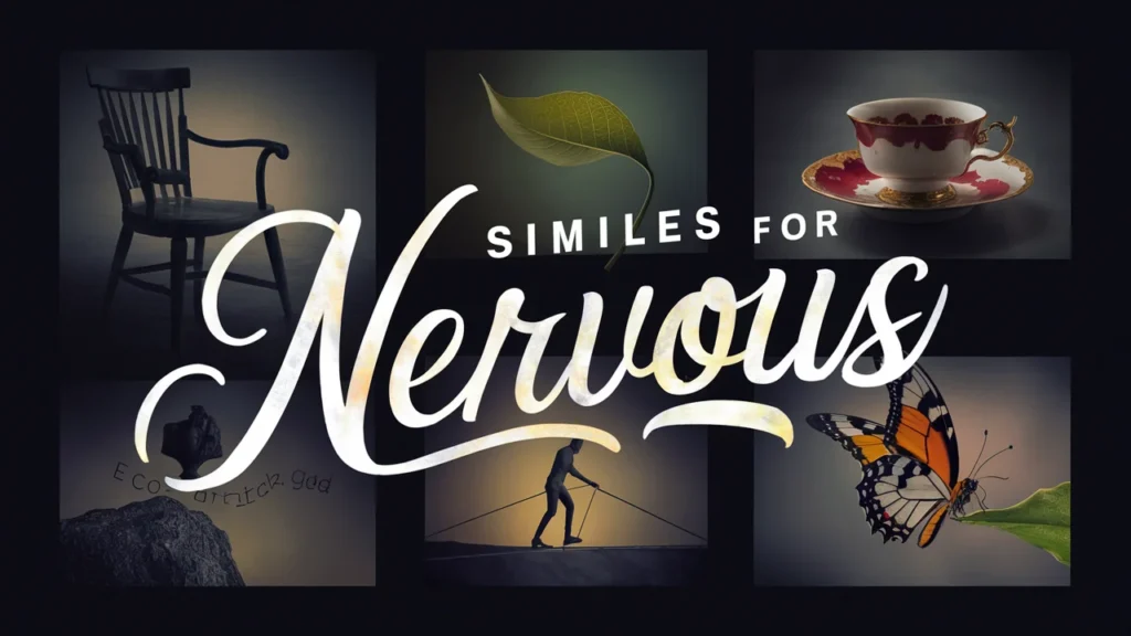 Similes for nervous