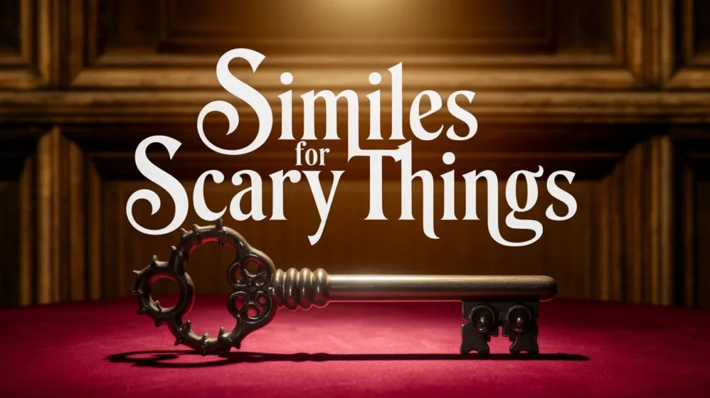 Similes for Scary Things
