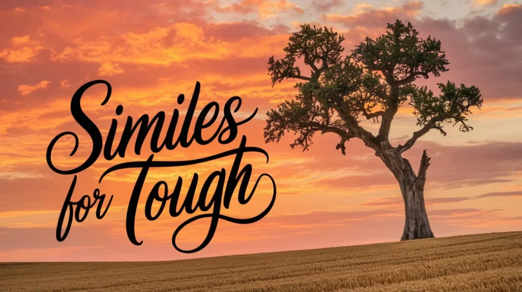 Similes for Tough