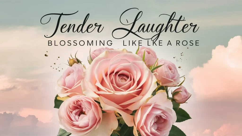 Tender Laughter Blossoming like a rose