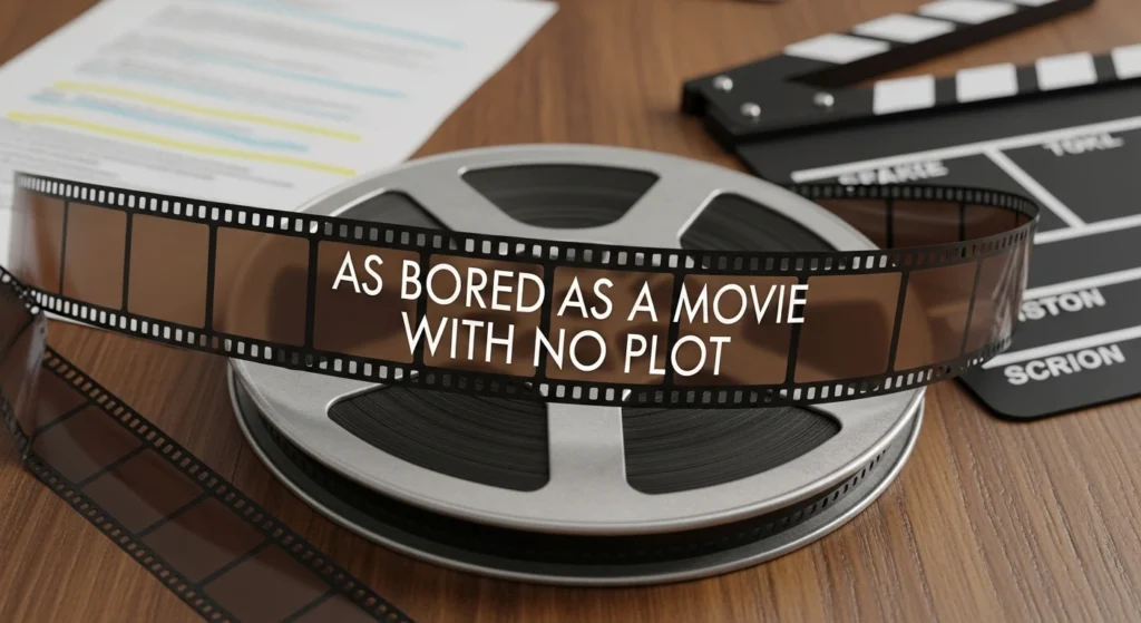 As Bored as a Movie with No Plot