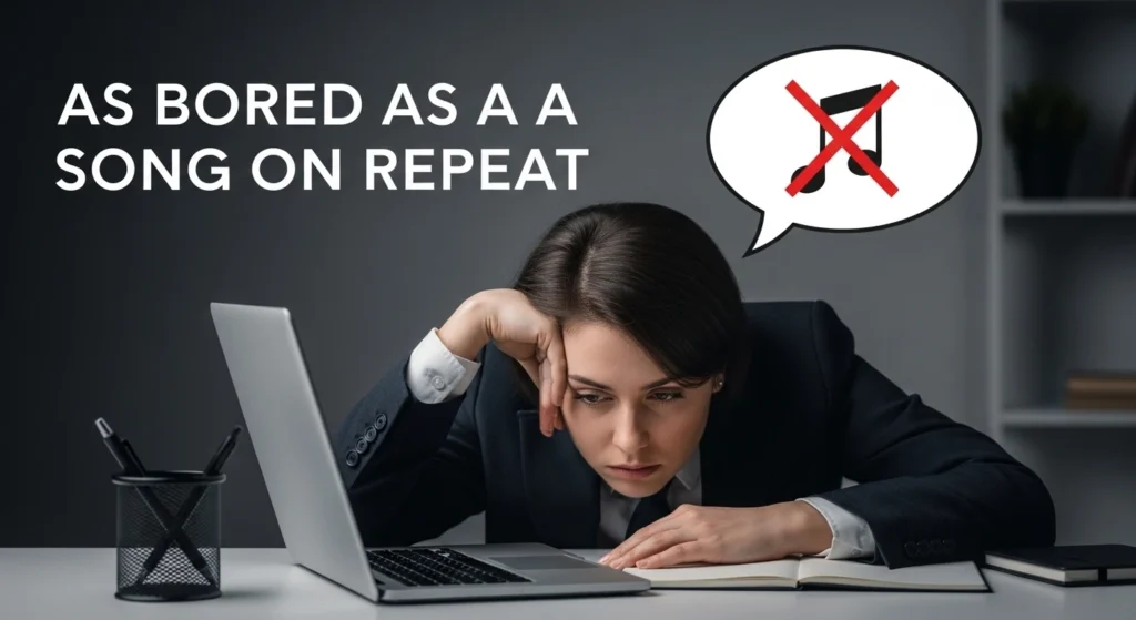 As Bored as a Song on Repeat