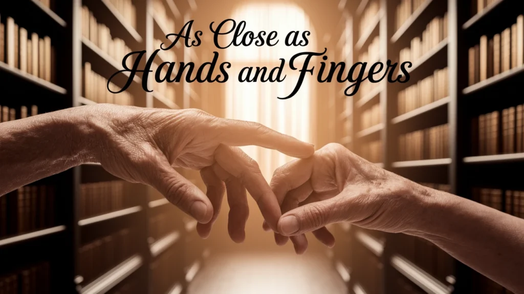 As Close as Hands and Fingers