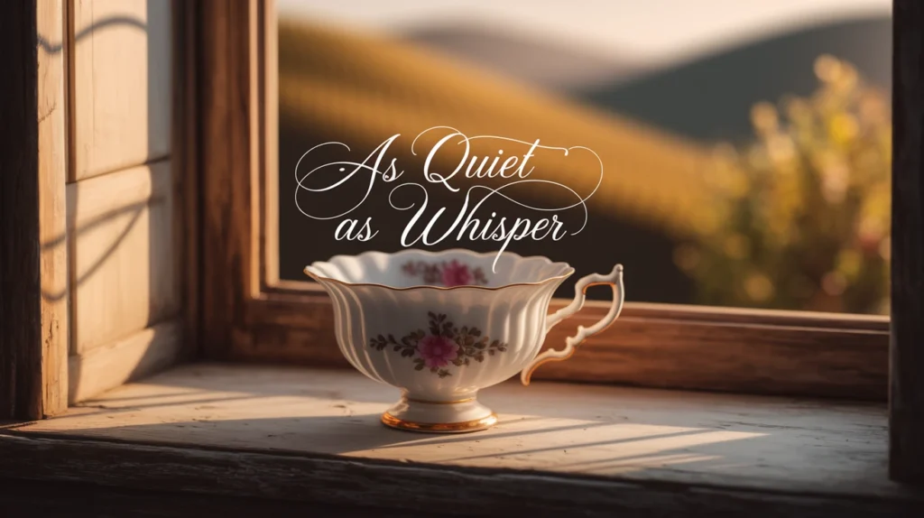 As Quiet as a Whisper