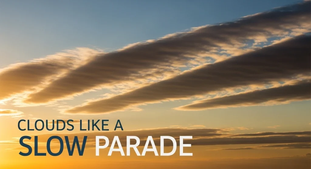 Clouds like A Slow Parade