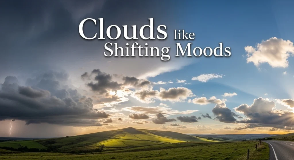 Clouds like Shifting Moods