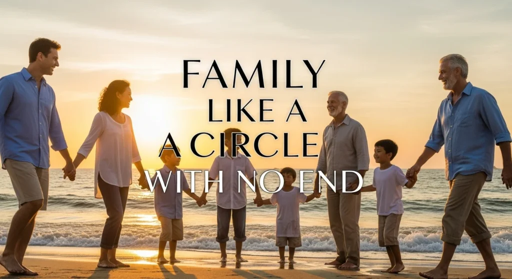 Family Like a Circle with No End