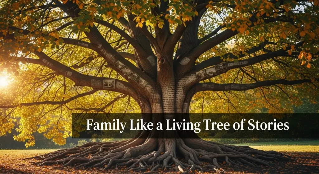 Family Like a Living Tree of Stories