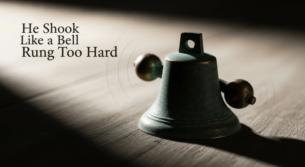 He Shook Like a Bell Rung Too Hard