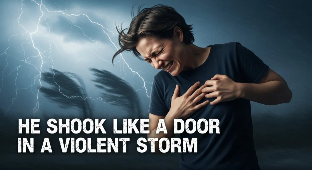 He Shook Like a Door in a Violent Storm
