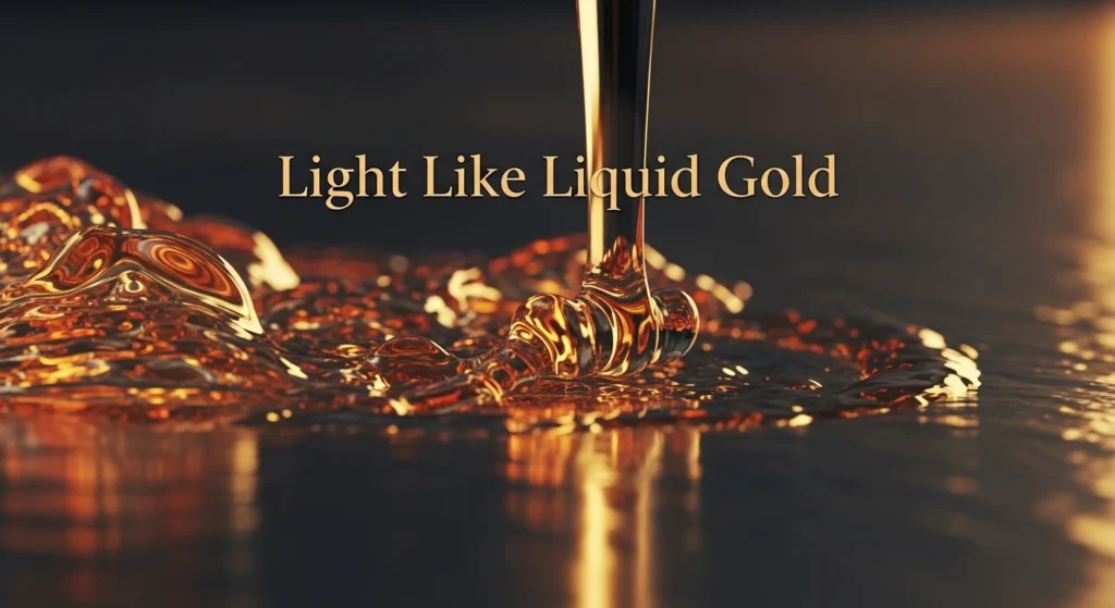 Light Like Liquid Gold