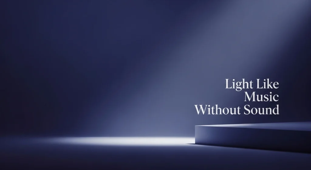 Light Like Music Without Sound