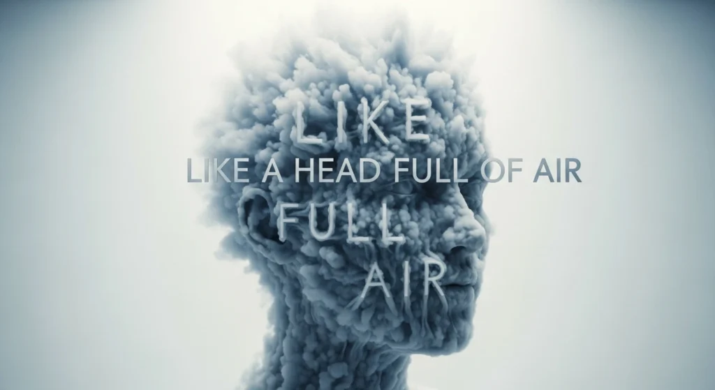 Like a head full of air