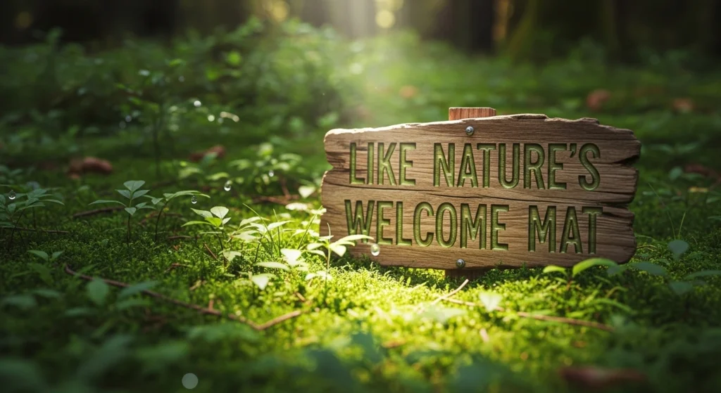 Like Nature’s Welcome Mat