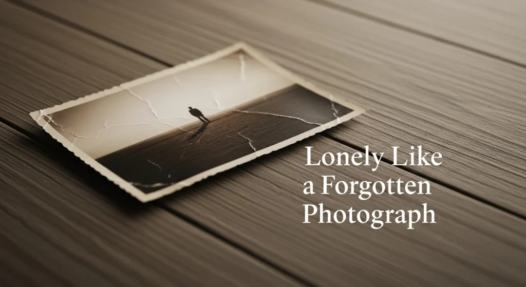Lonely Like a Forgotten Photograph