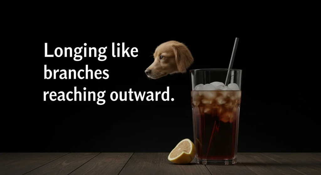 Longing like branches reaching outward