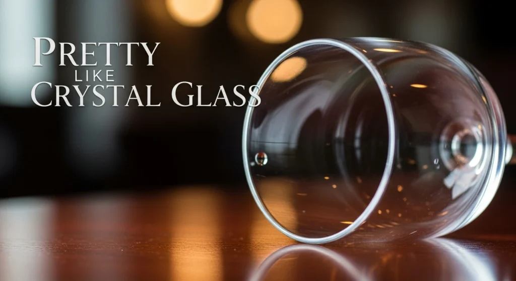 Pretty Like Crystal Glass