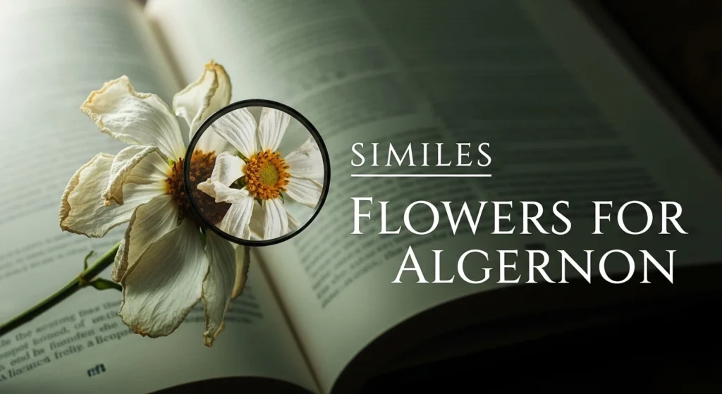 Similes Flowers for Algernon