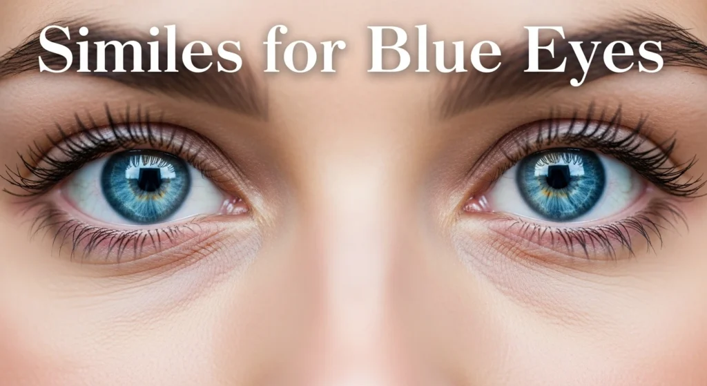 Similes for Blue Eyes