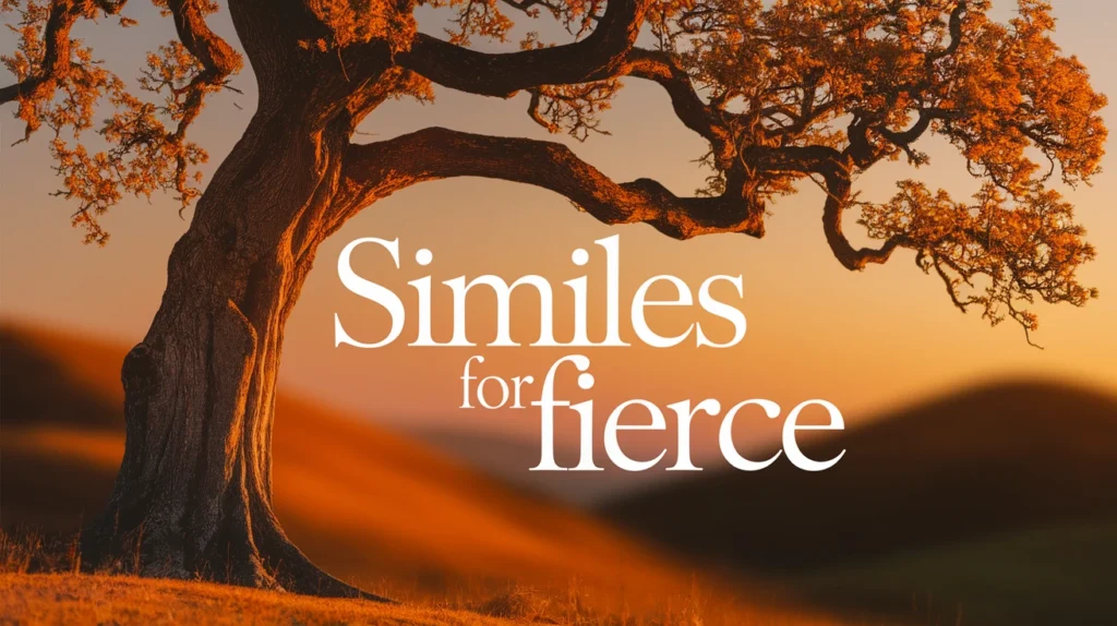 Similes For Fierce