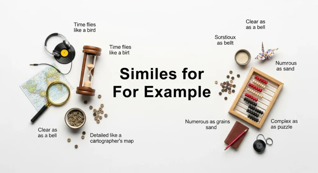 Similes for For Example