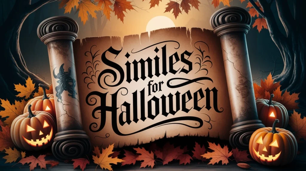 Similes For Halloween