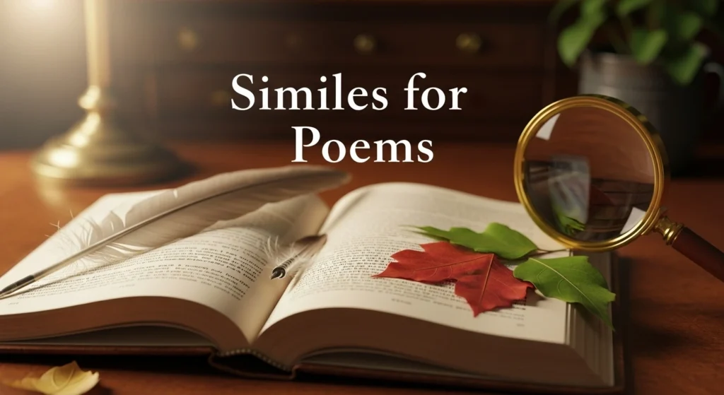 Similes for Poems