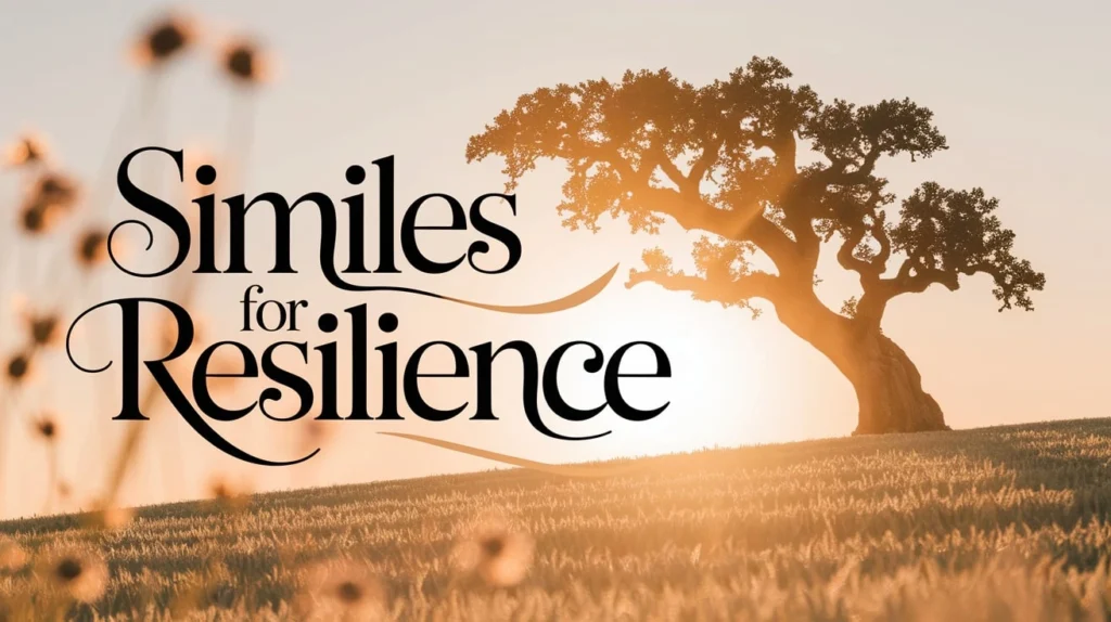 Similes for Resilience