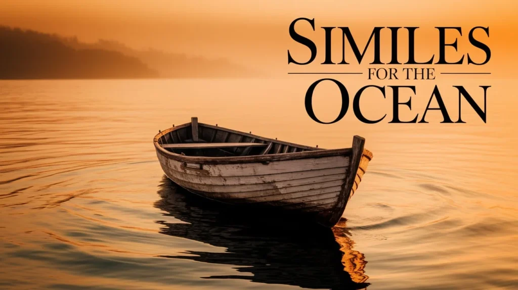 Similes For The Ocean