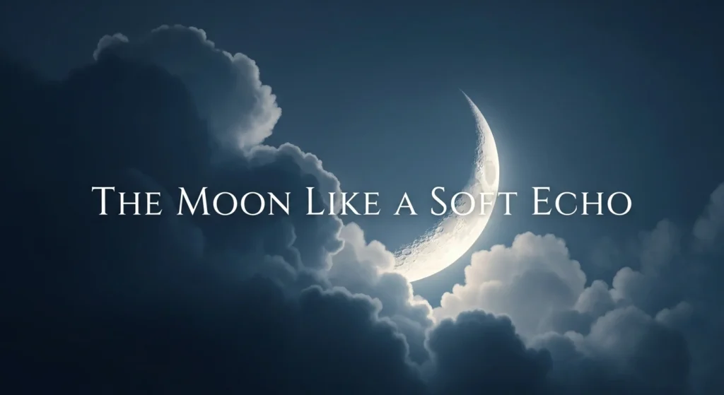 The Moon Like a Soft Echo
