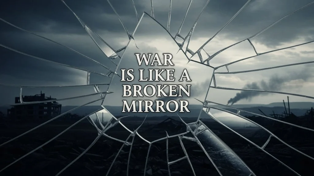 War Is Like a Broken Mirror