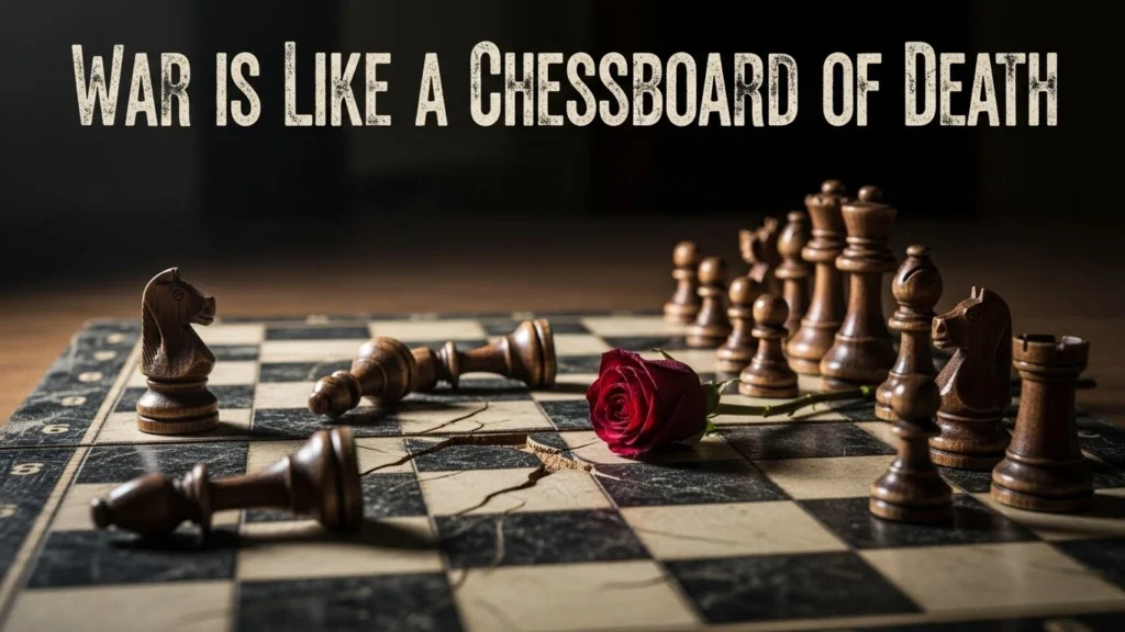 War Is Like a Chessboard of Death