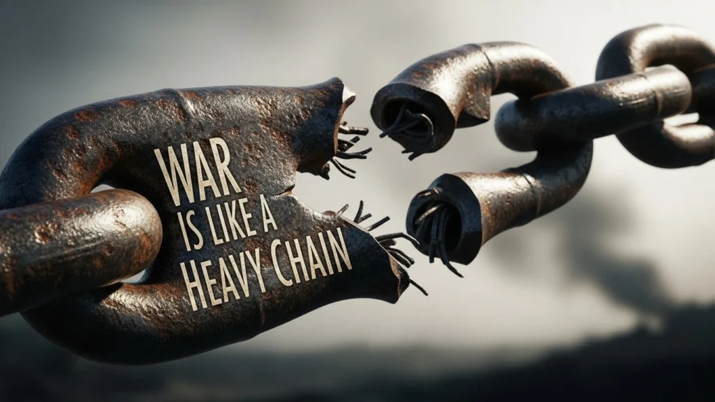 War Is Like a Heavy Chain