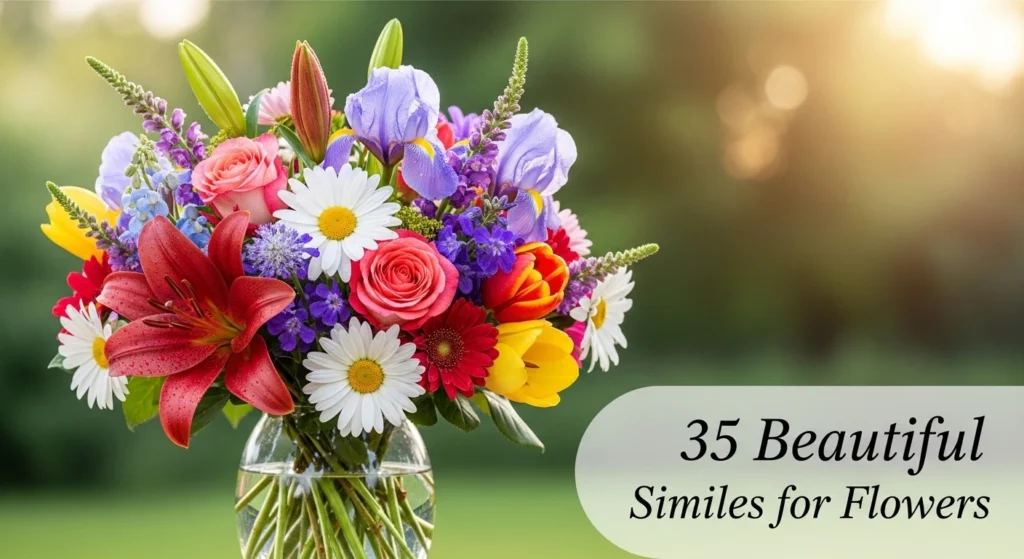 Beautiful Similes for Flowers