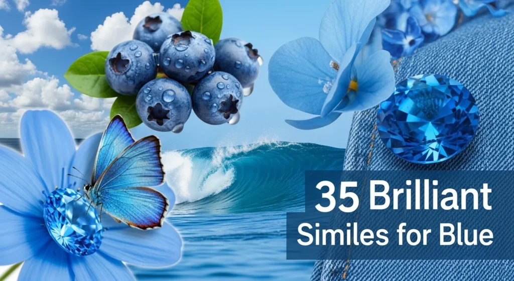 Brilliant Similes for Blue