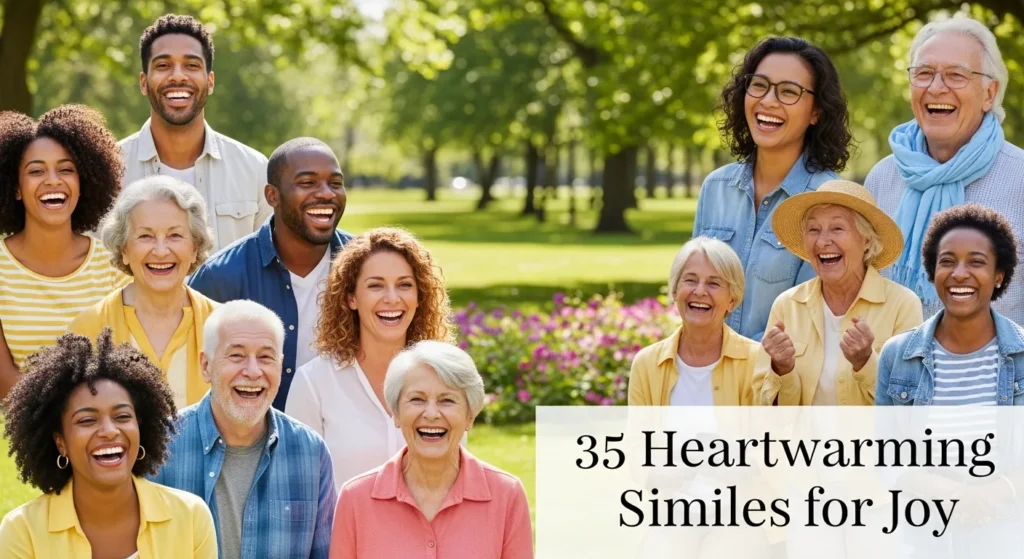 Heartwarming Similes for Joy