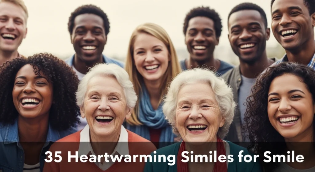 Heartwarming Similes for Smile