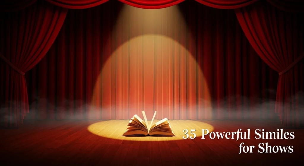 Powerful Similes for Shows