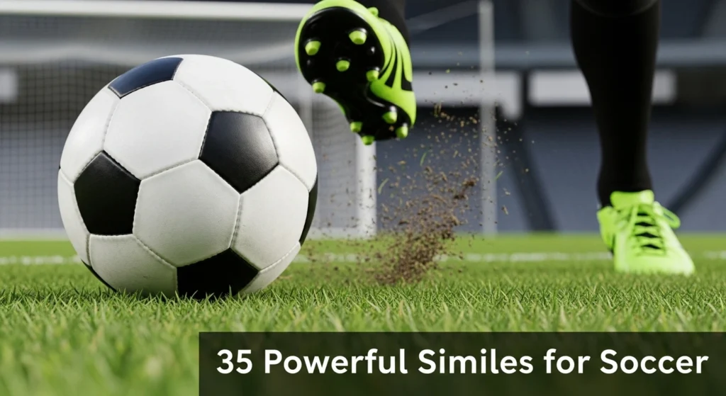 Powerful Similes for Soccer
